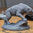 4.png Saber Tooth Tiger | RPG Mini
