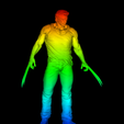 Sin título.png Archivo STL gratis Logan wolverine・Diseño de impresora 3D para descargar