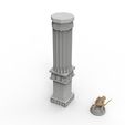19.jpg 3D printable pillar and assorted bases for dwarf mine