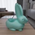 untitled.jpg 3D Bunny Easter Decor With 3D Stl Files,Home Decor, 3D Print, Easter Decor, Easter Egg, Easter Gift, Easter Rabbit, Happy Easter, Egg Decor