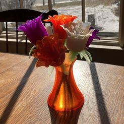IMG_0226.JPEG Flowers with Vase