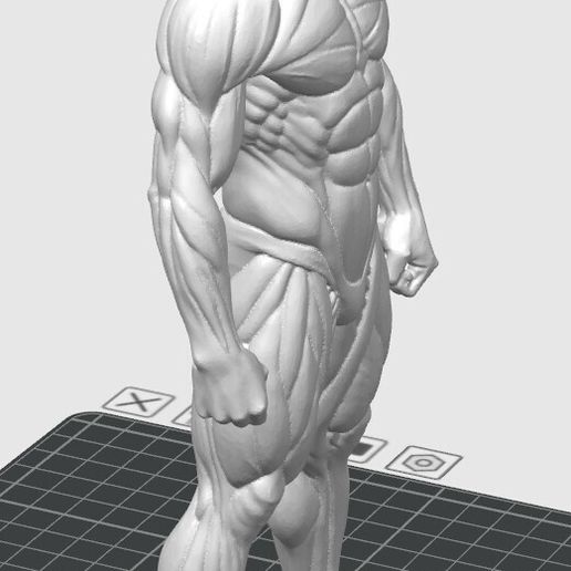 👨 Muscle Man by Space Robot・ STL File for 3D printing・Cults