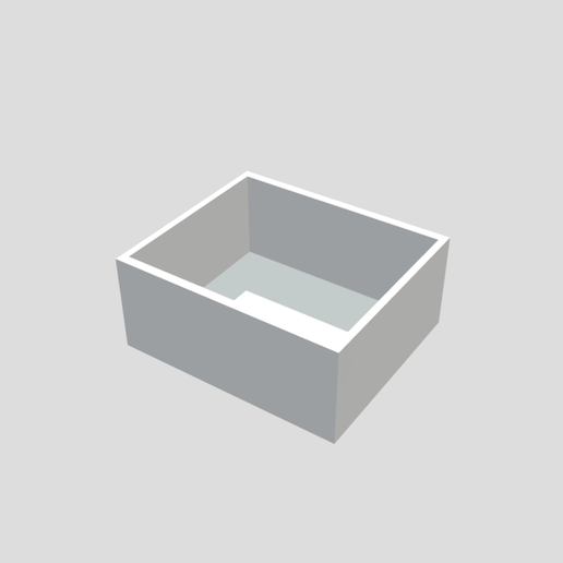 Rectangular Modular Organizers 3D model