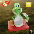 yoshicycle.png YOSHI POPCORN BUCKET - Cut in parts - SUPER MARIO GALAXY
