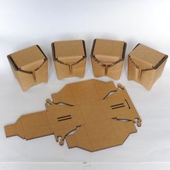 showroom2_display_large.jpg Бесплатный 3D файл Folding box 100mm・Модель 3D-принтера для загрузки