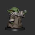96.jpg Baby Yoda - Holding Chewing and  Reaching for the Ball - Fan Art