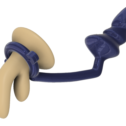 male anal locker clamp Loop Anal Plug Male Prostate Massage Butt fixing balls up  al-03 3d print cnc