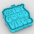 sunflower-only-good-vibes_2.jpg sunflower - only good vibes - freshie mold - silicone mold box