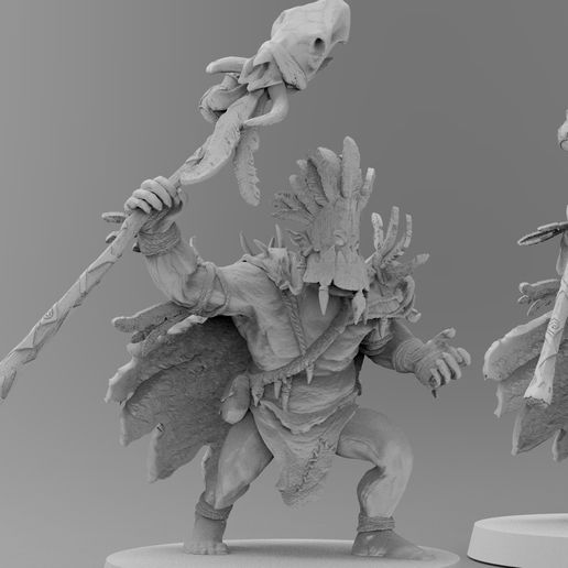Madlad Witch Doctor 3D model