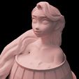 1.jpg Tangled Rapunzel in Bath Statue Sculpt 3D Print STL Files Download figure digital pattern 3D Princess printing figurine Disney