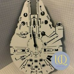 E2-logo.jpg Fichier STL Horloge du Faucon Millénaire・Objet imprimable en 3D à télécharger