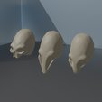Alien-Proxy-Skulls-Heads-Colour-Render.png Alien Heads Skulls Proxy Head