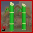 1.jpg Fichier STL Réplique de baguette en bambou d'Animal Crossing・Design à télécharger et à imprimer en 3D