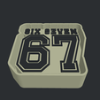 Six-Seven-Bold-with-Tab-2.png Six Seven 67 - Freshie Mold Housing