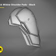 9.png Black Shoulder Armor – Black Widow