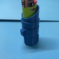 Bic Lighter Case Keychain - South Park Towelie by Grandpa 3DPrints, Download free STL model