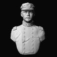 02.jpg General Robert Gould Shaw bust sculpture 3D print model