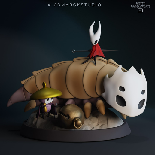 Hollow Knight : Silksong - Diorama - 3D model önizlemesi