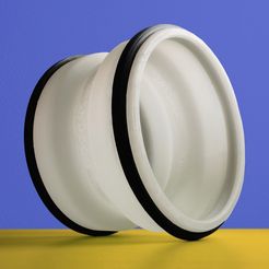 ErgoWheel1S.jpg STL-Datei Back Pain Relief Wheel・3D-druckbares Design zum Herunterladen