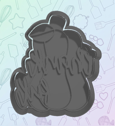 Thankful Squash Cookie Cutter