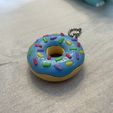 Donut Keychain