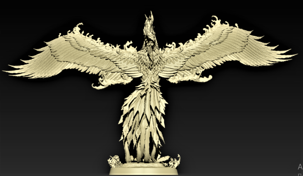 Download OBJ file Phoenix • 3D printer model ・ Cults