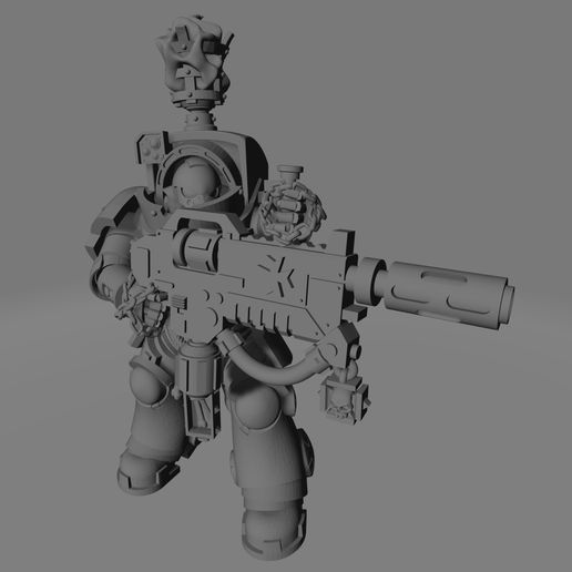 Dark Crusader Heavy Infantry Liquidator Squad