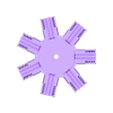 Block.stl 7 Cylinders Radial Engine