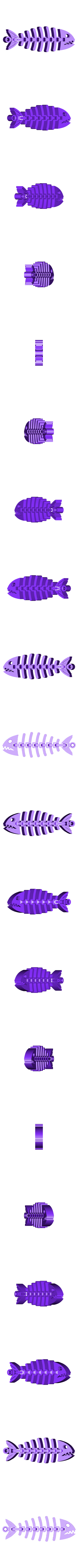 fish_fossilz_fob.stl Fish Fossilz