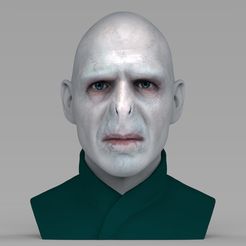 untitled.309.jpg STL file Lord Voldemort bust ready for full color 3D printing・3D printer model to download