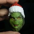 GrinchCults_0003_20211102_024942.jpg THE GRINCH (Jim Carrey) Christmas Ornament 2 X 1