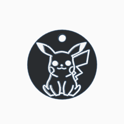 Capture-d'écran-2023-08-17-123234.png Fichier STL gratuit porte clé pikachu・Objet imprimable en 3D à télécharger