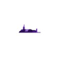 Vanguard - hull top-1.STL Vanguard Class Submarine