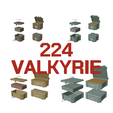 COL_14_224val_combined.png AMMO BOX 224 Valkyrie AMMUNITION STORAGE 224 CRATE ORGANIZER