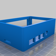 Caseserver.png Raspberry Pi Case for NAS with Minirack, openmediavault