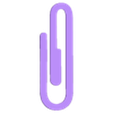 clip 3.stl PAPER CLIP BOOKMARK