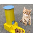 IMG_20220705_141442-Copy.jpg Best Cat Feeder Food Dispenser Castle for Pets - 3D Printed