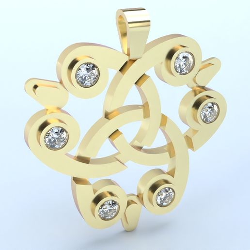 Large Infinity Pendant | p08 3D model