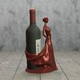 Render3.jpg WEINHALTER / MUJER PORTA VINO