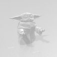 yoda1.jpg Baby Yoda pencil holder