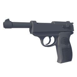 pistola wlther p 207.jpg Walther P38 Pistol