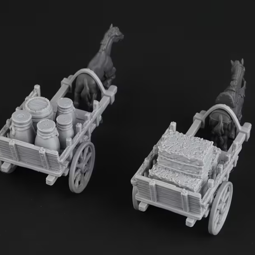 cart trolley DnD model for game NRI