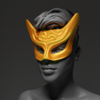 a2.png Masquerade Prom Party Face Mask 3D print model