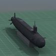 Virginia_Painted_0030.jpg Sous-marin SSN de classe Virginia Modèle STL imprimé en 3D