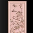 Lotus-Flower_tall_4-10.jpg Lotus pattern relief design for CNC router
