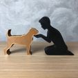 IMG-20240325-WA0014.jpg Boy and his Boxer for 3D printer or laser cut