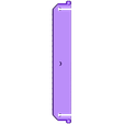 long segment moving part.stl Bus Stopper Bus Number signalling manually re-settable plate for the blind