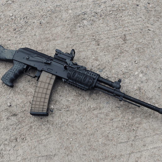 AK74 UltraLight Front End 3D model
