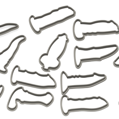 cookie-cutters-v1.png Archivo STL gratis Galletas・Modelo imprimible en 3D para descargar