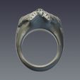 Ring_scr_03.jpg Fichier STL Bague tête de mort・Idée pour impression 3D à télécharger